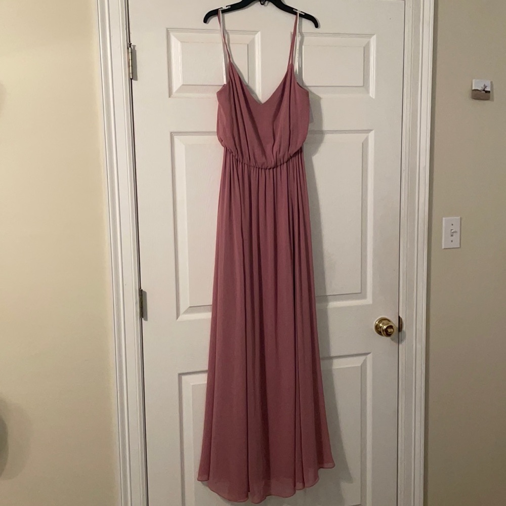 Waters and Waters Lux Chiffon Dress size 8